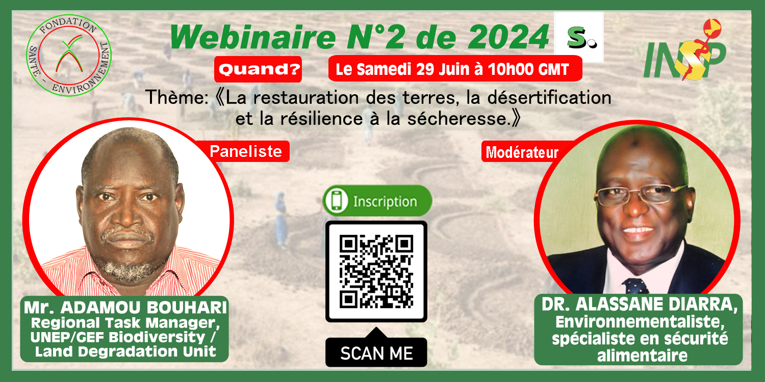 Webinaire N°2 de 2024 – Fondation Santé Environnement